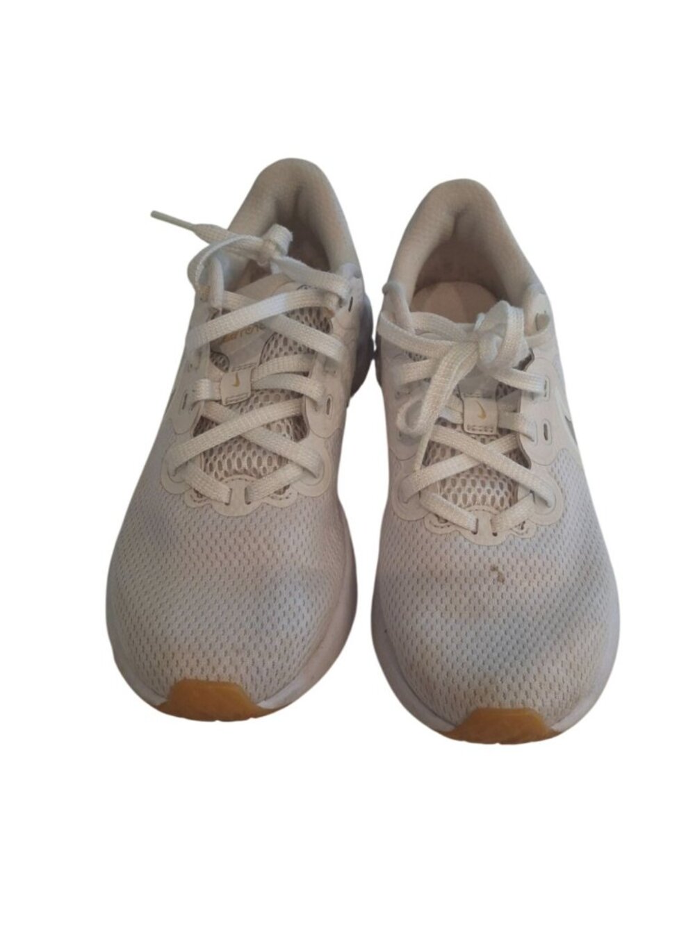 Nike Renew Ride 2 Womens 6.5 Platinum Tint Gold Running Shoes CU3508-010